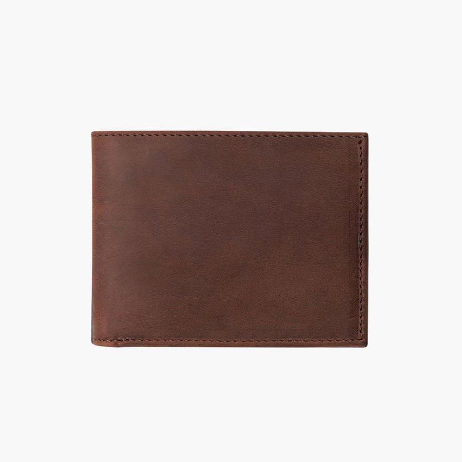 Thursday Boots Bifold Nahkaiset Miesten Lompakko Kahvi | FI180GSO