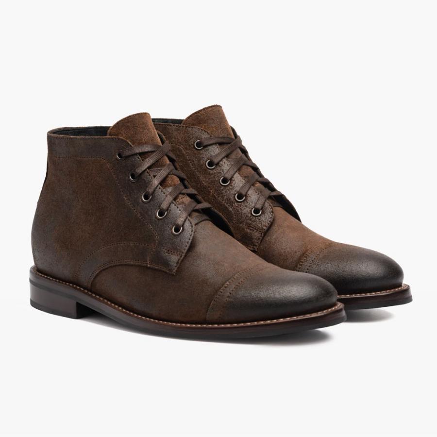 Thursday Boots Cadet Mokka Miesten Chukka Saappaat Kahvi | FI47KOR