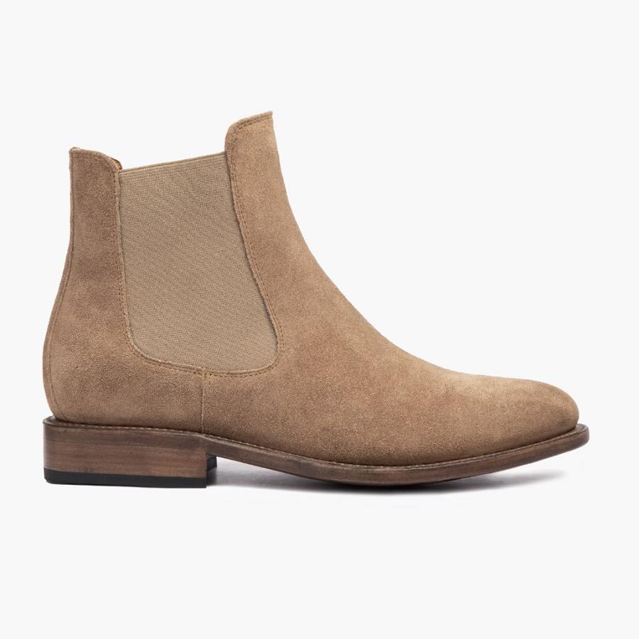 Thursday Boots Cavalier Mokka Miesten Chelsea Saappaat Khaki | FI21KOR