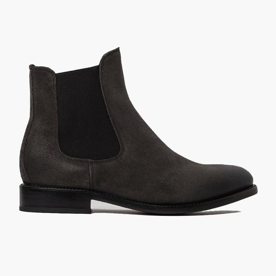 Thursday Boots Cavalier Mokka Miesten Chelsea Saappaat Harmaat | FI22JPQ