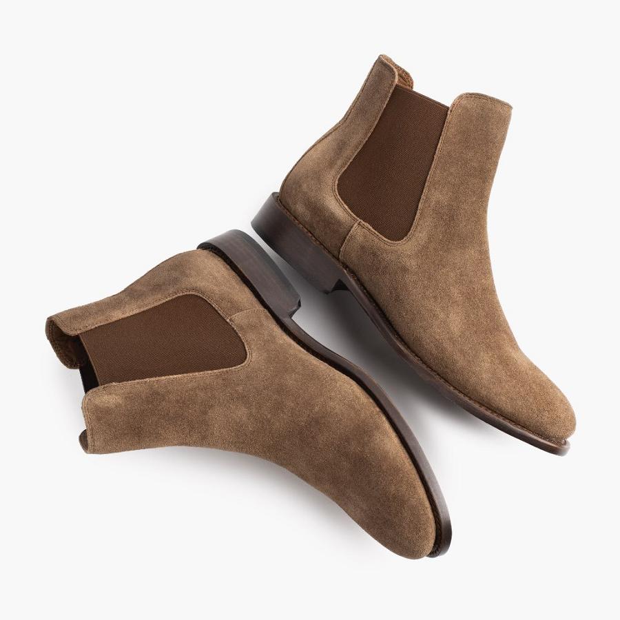 Thursday Boots Cavalier Mokka Miesten Chelsea Saappaat Ruskea | FI23HAP