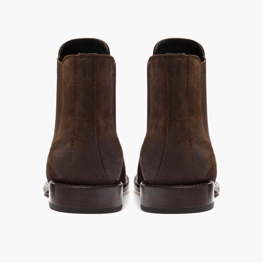 Thursday Boots Cavalier Mokka Miesten Chelsea Saappaat Kahvi | FI24GSO