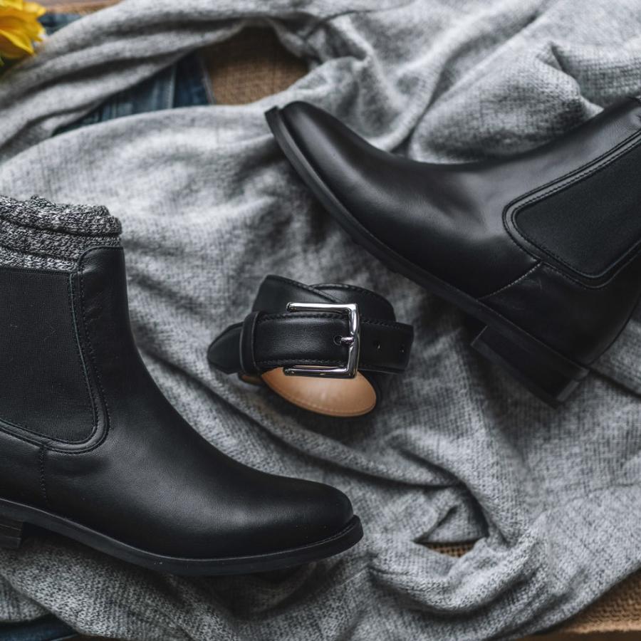 Thursday Boots Classic Nahkaiset Naisten Vyö Mustat | FI390DFM31