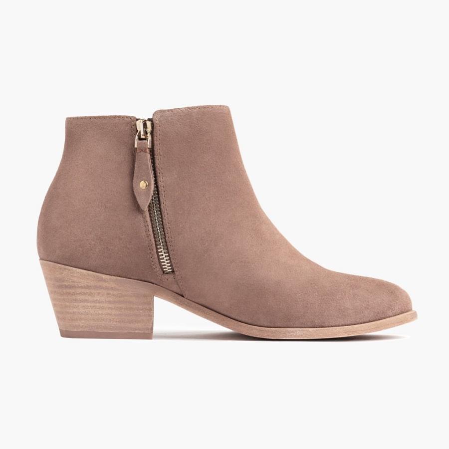 Thursday Boots Downtown Mokka Naisten Saappaat Pinkki Ruskea | FI356XYU