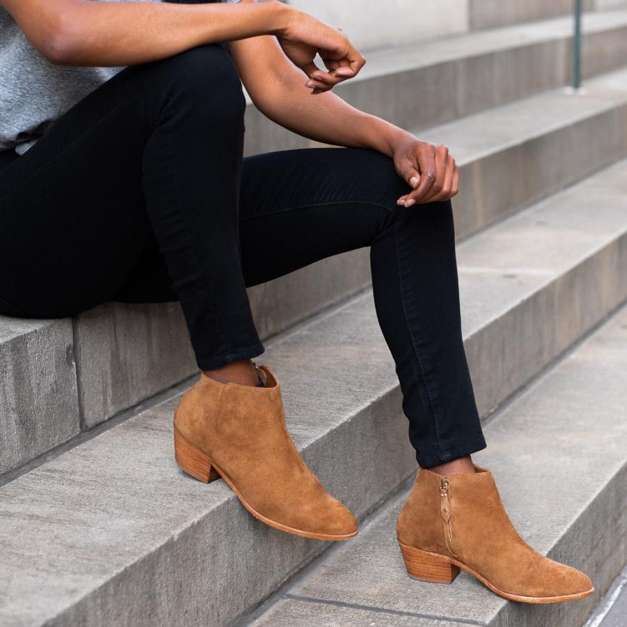 Thursday Boots Downtown Mokka Naisten Saappaat Ruskea | FI390DFM4