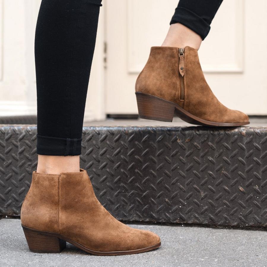 Thursday Boots Downtown Mokka Naisten Saappaat Ruskea | FI390DFM6