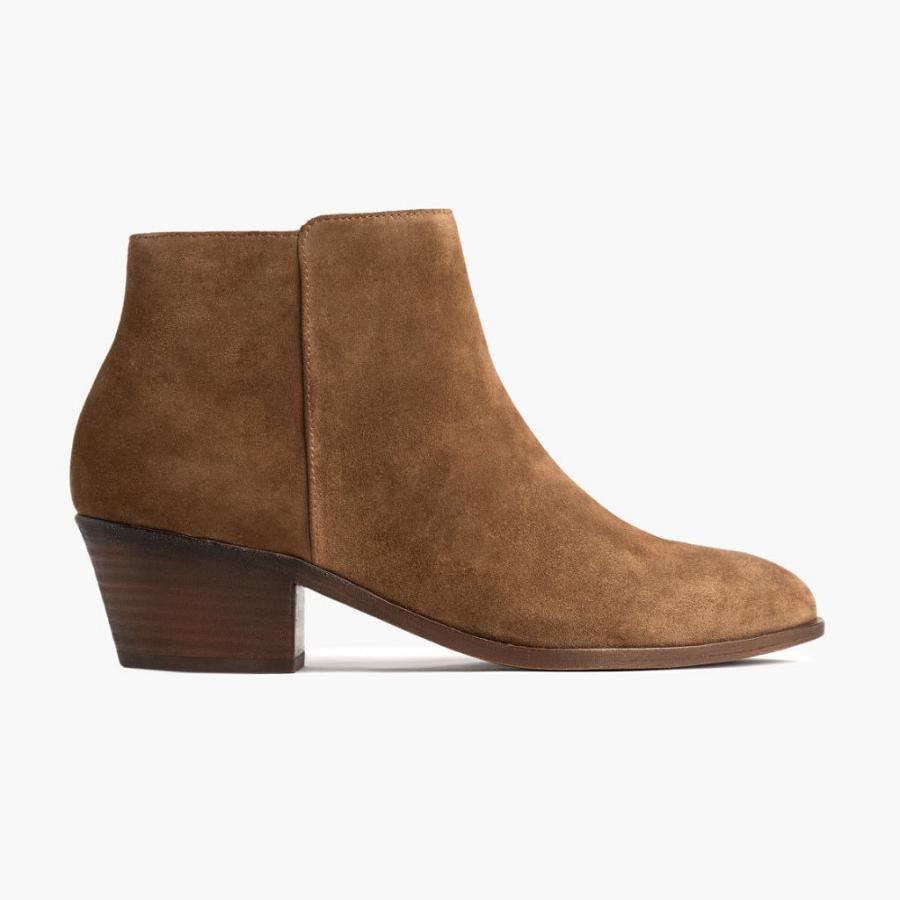 Thursday Boots Downtown Mokka Naisten Saappaat Ruskea | FI390DFM6