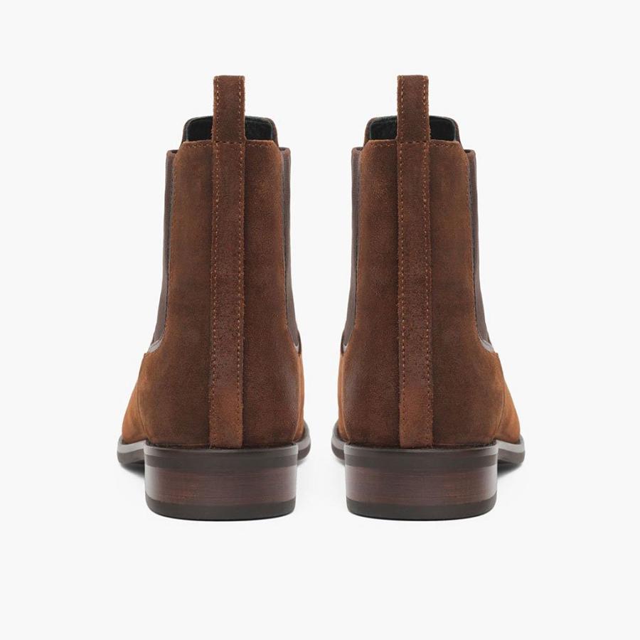 Thursday Boots Duchess Mokka Naisten Chelsea Saappaat Kahvi | FI366AHK