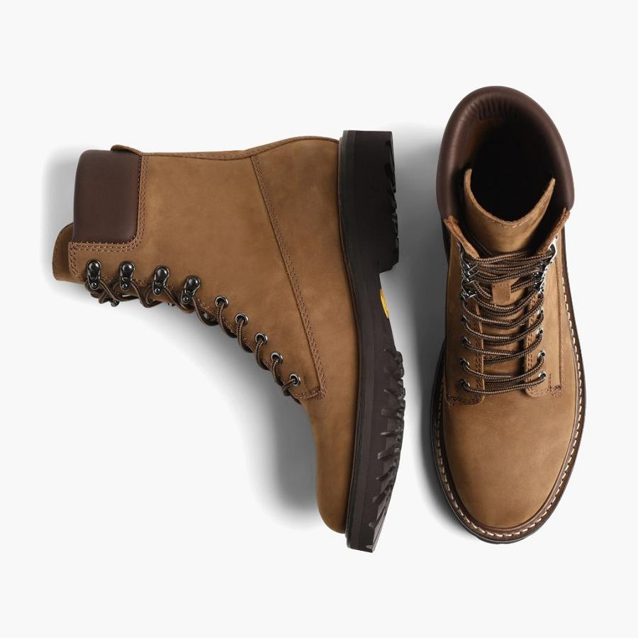 Thursday Boots Explorer Nahkaiset Miesten Saappaat Ruskea | FI163YXF