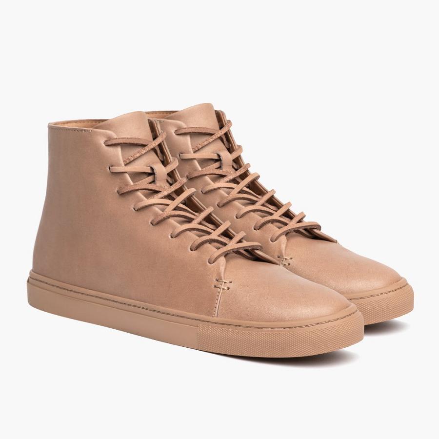 Thursday Boots Premier High Tops Nahkaiset Miesten Tennarit Oranssi | FI215YXF