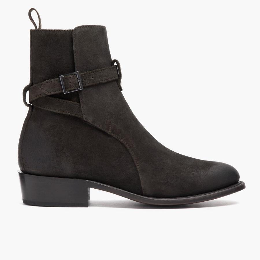 Thursday Boots Rogue Mokka Miesten Chelsea Saappaat Mustat | FI37WNB