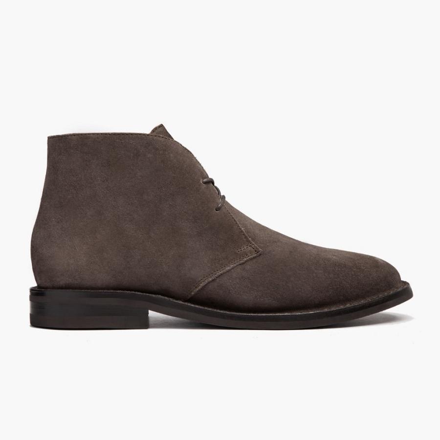 Thursday Boots Scout Mokka Miesten Chukka Saappaat Harmaat | FI58UZG