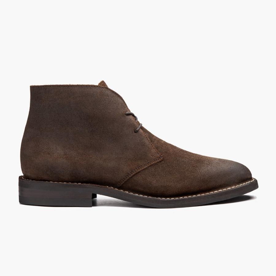 Thursday Boots Scout Mokka Miesten Chukka Saappaat Kahvi | FI61RVD