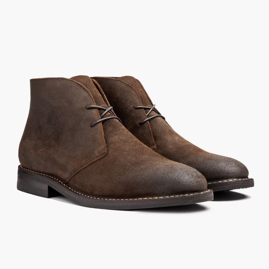 Thursday Boots Scout Mokka Miesten Chukka Saappaat Kahvi | FI61RVD