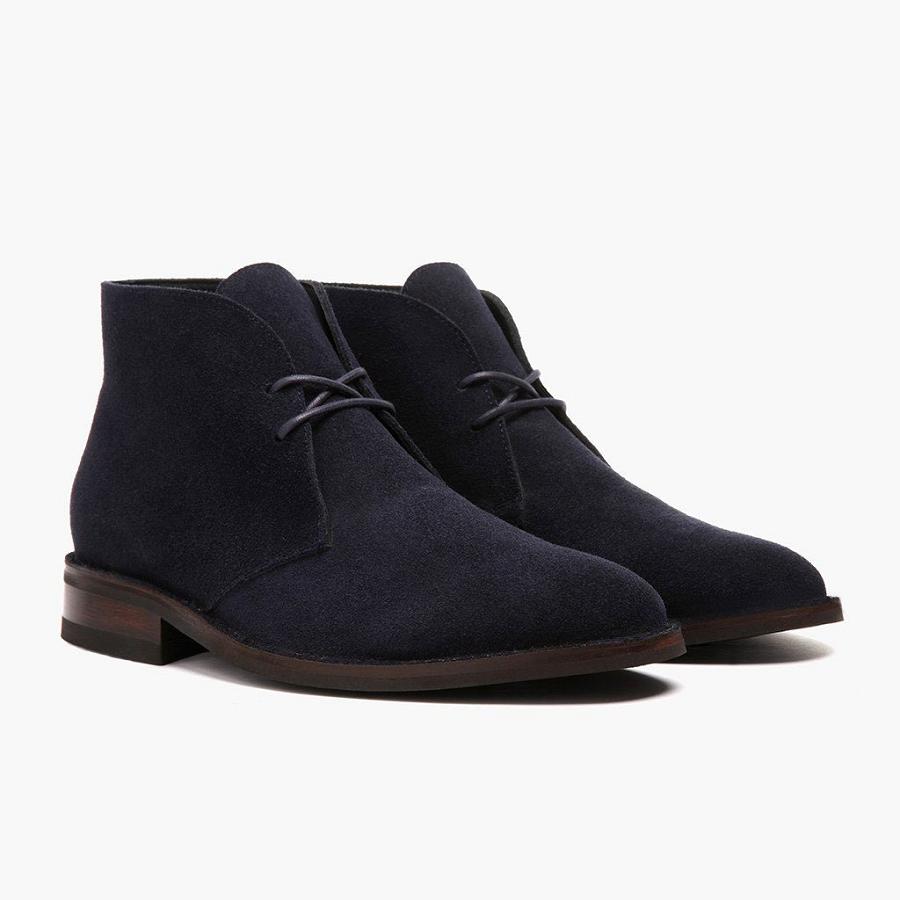 Thursday Boots Scout Mokka Miesten Chukka Saappaat Sininen | FI62EBC