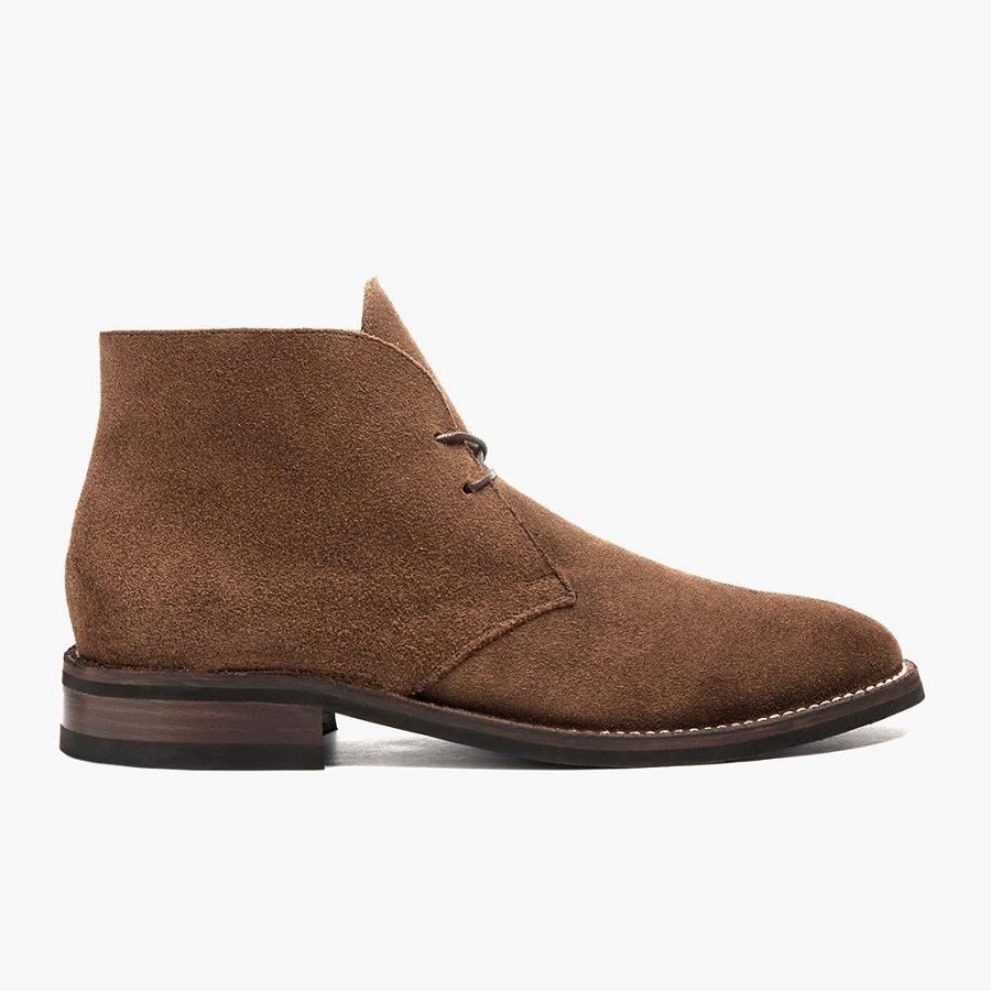 Thursday Boots Scout Mokka Miesten Nauhasaappaat Ruskea | FI123ZUT