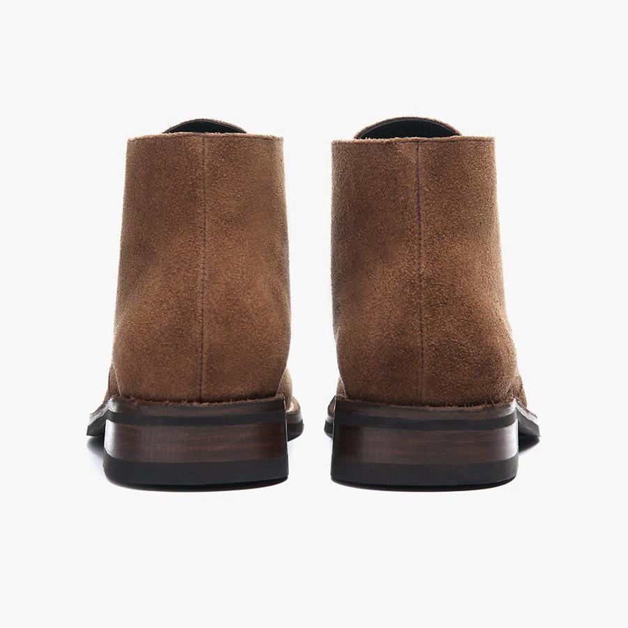 Thursday Boots Scout Mokka Miesten Nauhasaappaat Ruskea | FI123ZUT