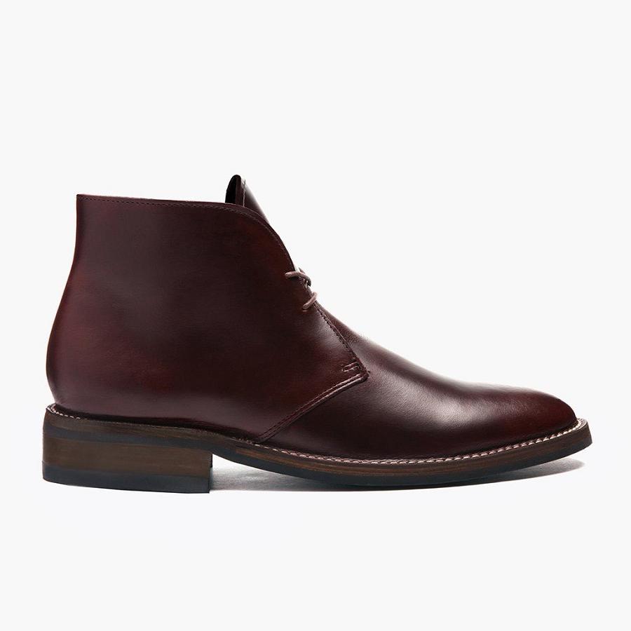 Thursday Boots Scout Nahkaiset Miesten Chukka Saappaat Kahvi | FI55PJJ