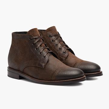 Thursday Boots Cadet Mokka Miesten Nauhasaappaat Kahvi | FI70XYU