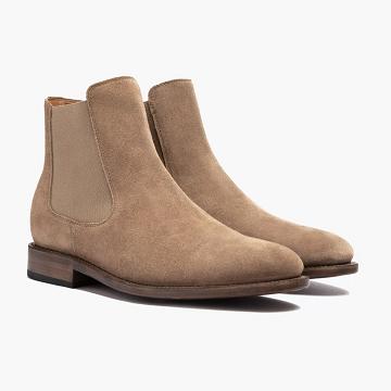 Thursday Boots Cavalier Mokka Miesten Chelsea Saappaat Khaki | FI21KOR