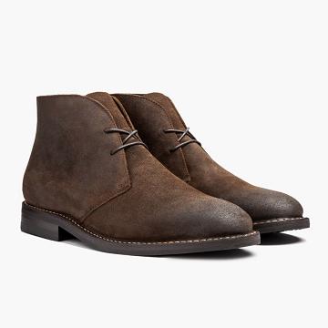 Thursday Boots Scout Mokka Miesten Nauhasaappaat Kahvi | FI122XYU