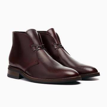 Thursday Boots Scout Nahkaiset Miesten Chukka Saappaat Kahvi | FI55PJJ